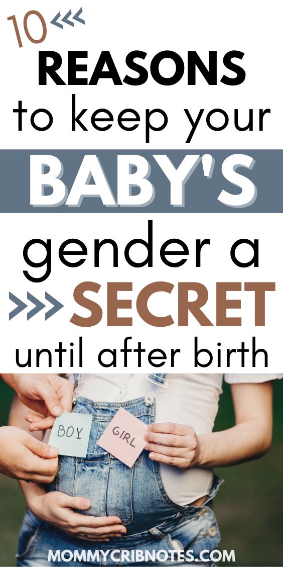10 Reasons Not to Find Out Your Baby's Gender