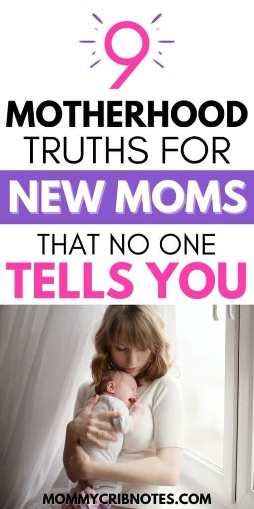 motherhood truths no one tells you