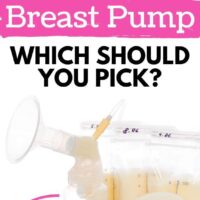manual vs electric breast pump