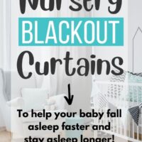nursery blackout curtains